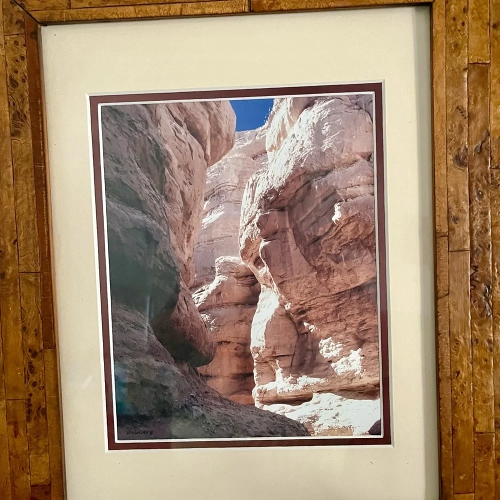 Rustic Brown Wooden Picture Frame 15/18 inch